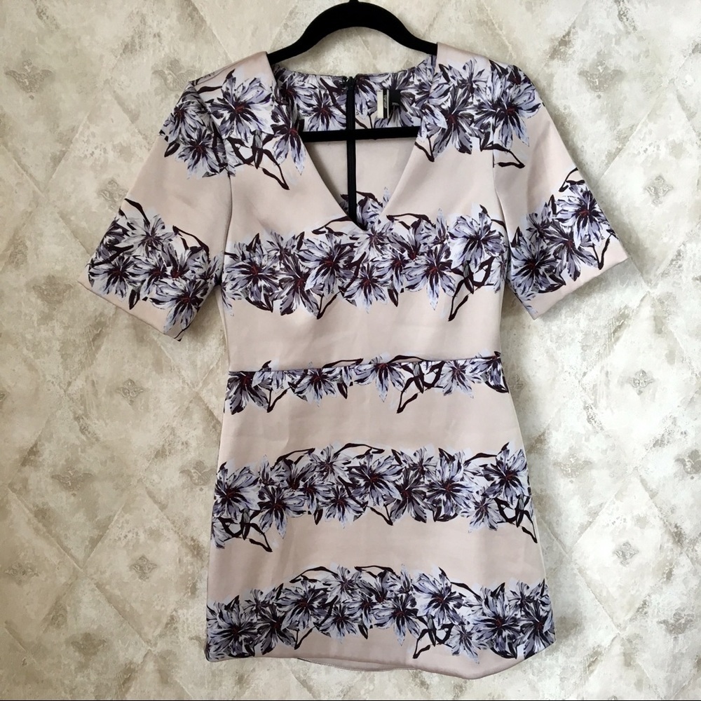 Topshop floral mini dress